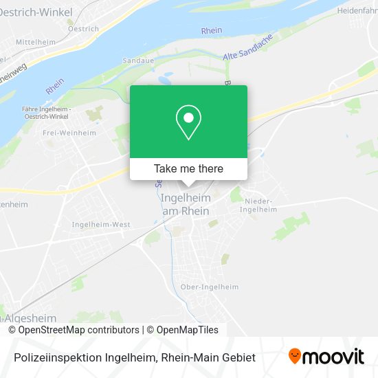 Карта Polizeiinspektion Ingelheim