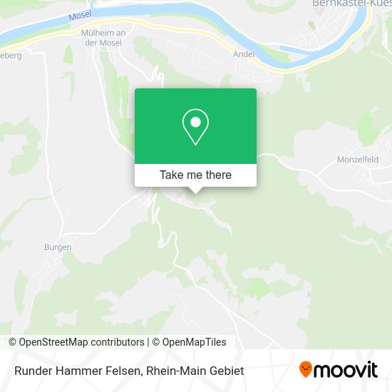 Карта Runder Hammer Felsen