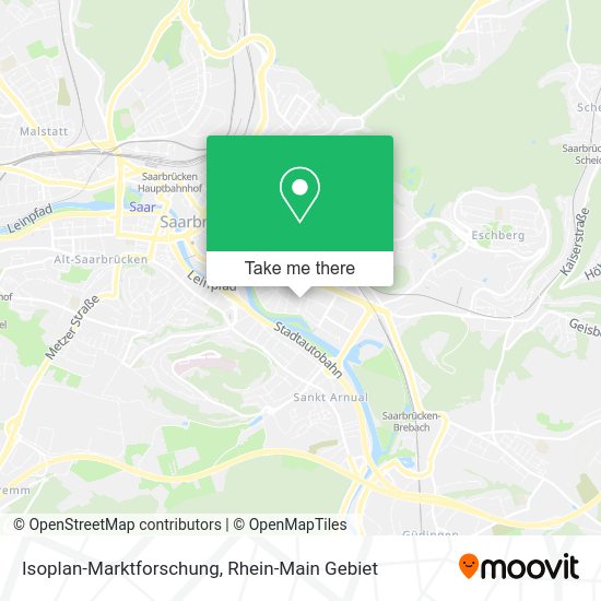Карта Isoplan-Marktforschung