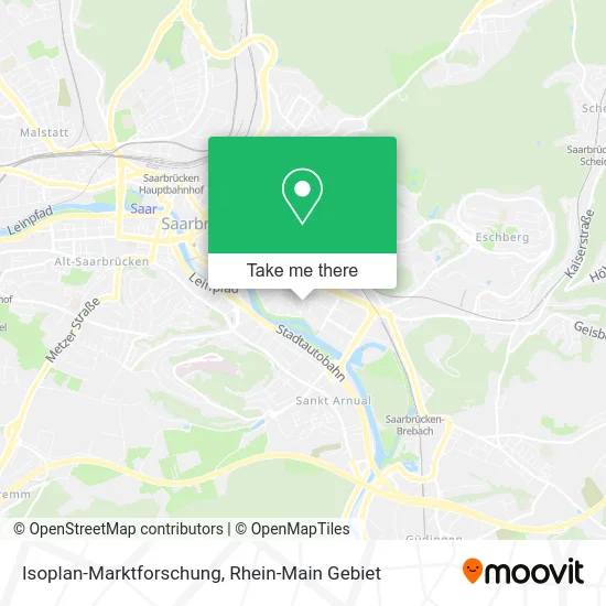 Карта Isoplan-Marktforschung