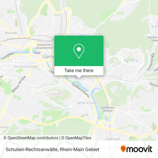 Карта Schulien-Rechtsanwälte