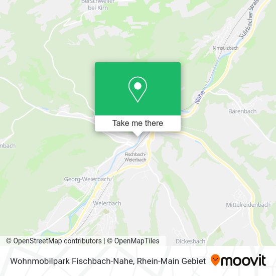 Карта Wohnmobilpark Fischbach-Nahe