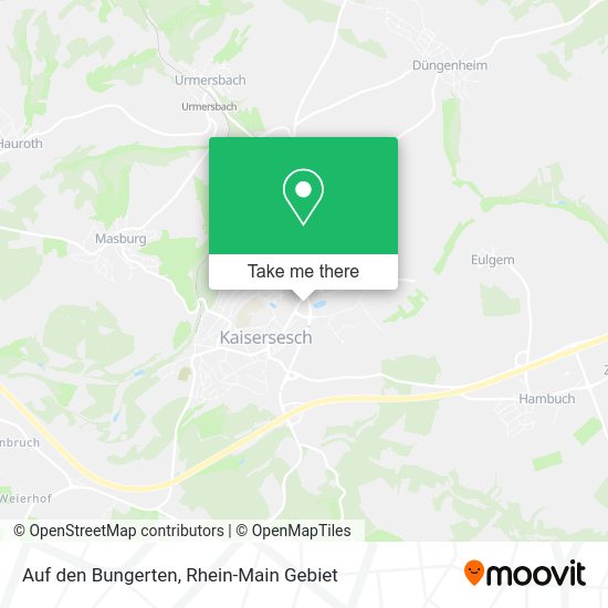 Карта Auf den Bungerten