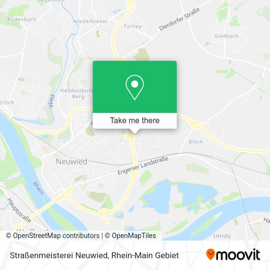 Карта Straßenmeisterei Neuwied