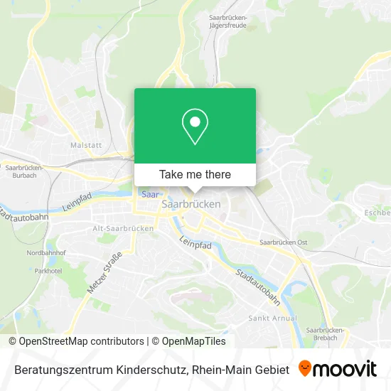 Карта Beratungszentrum Kinderschutz