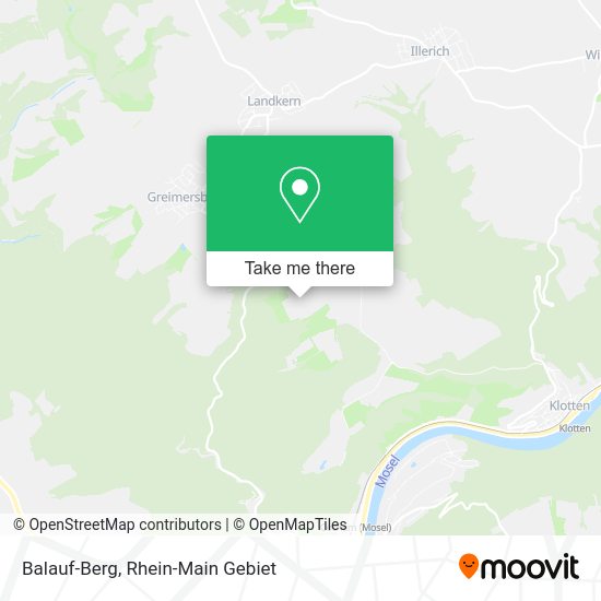 Карта Balauf-Berg
