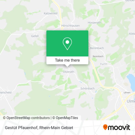Карта Gestüt Pfauenhof