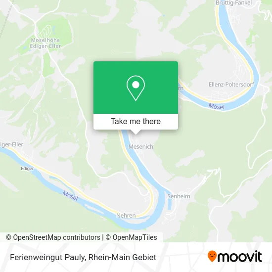 Карта Ferienweingut Pauly