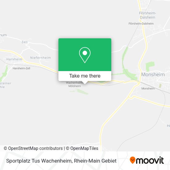 Карта Sportplatz Tus Wachenheim