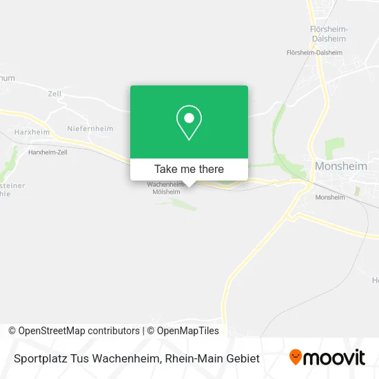 Карта Sportplatz Tus Wachenheim