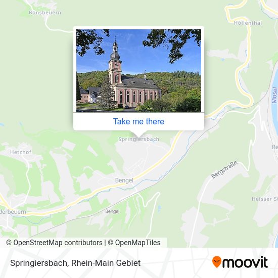 Карта Springiersbach
