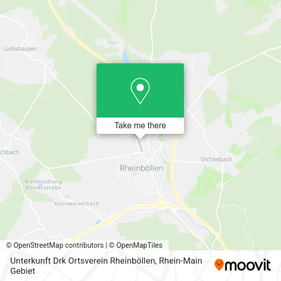 Карта Unterkunft Drk Ortsverein Rheinböllen
