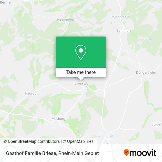 Карта Gasthof Familie Briese