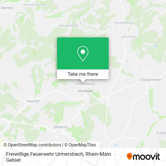Карта Freiwillige Feuerwehr Urmersbach