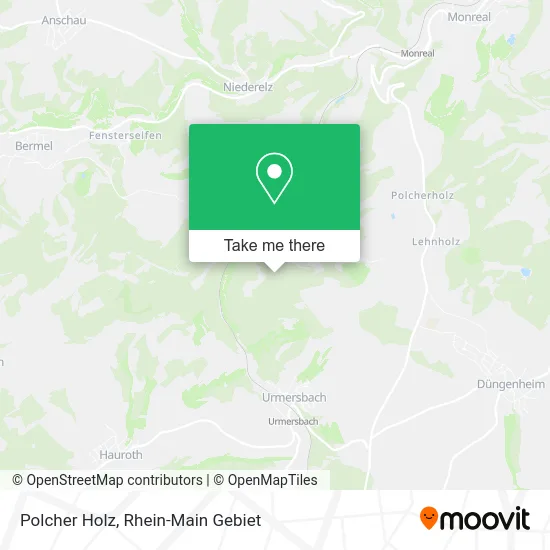 Polcher Holz map