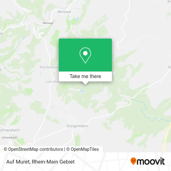 Карта Auf Muret