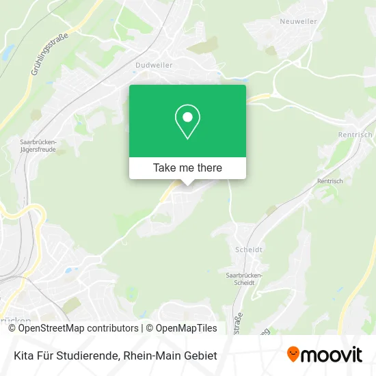 Карта Kita Für Studierende