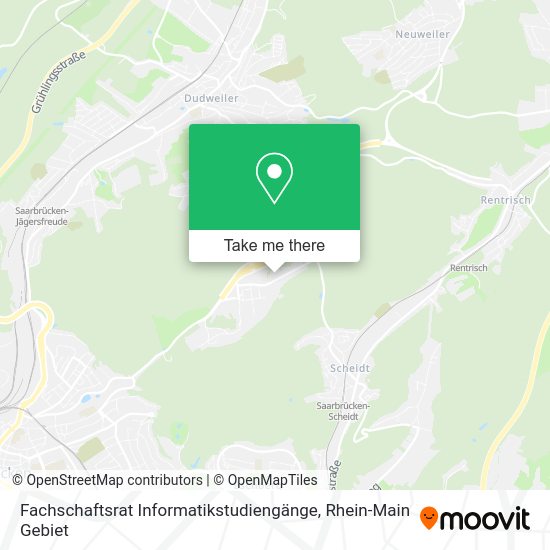 Карта Fachschaftsrat Informatikstudiengänge