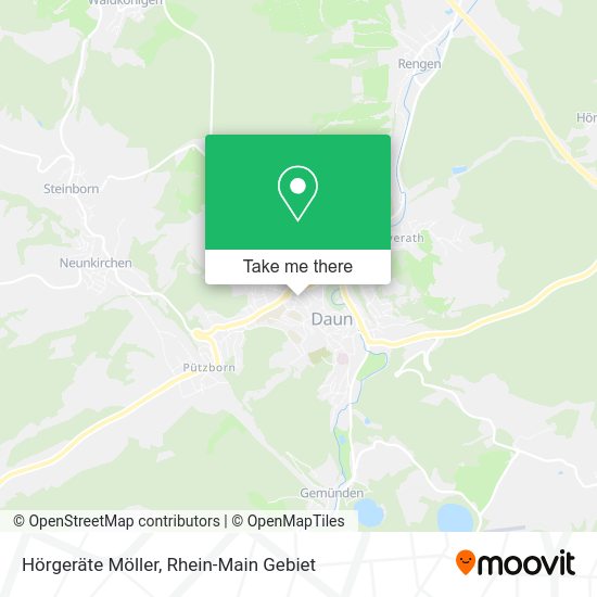 Карта Hörgeräte Möller