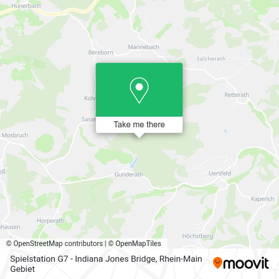 Карта Spielstation G7 - Indiana Jones Bridge