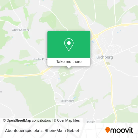 Карта Abenteuerspielplatz