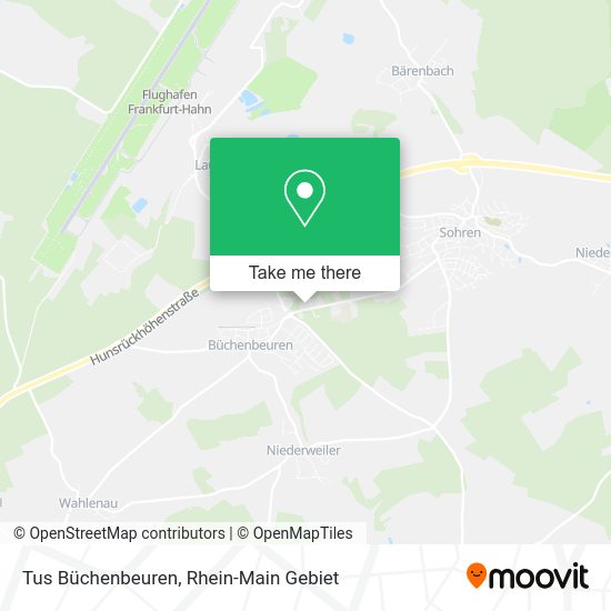 Карта Tus Büchenbeuren