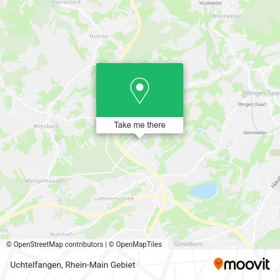 Карта Uchtelfangen