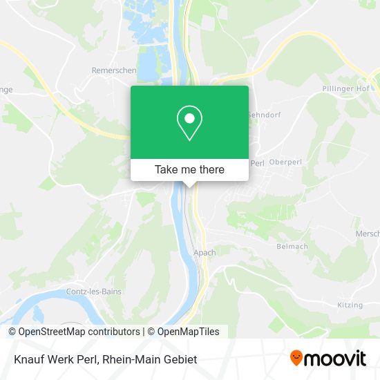 Карта Knauf Werk Perl