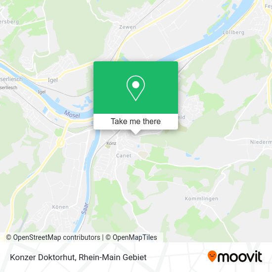 Карта Konzer Doktorhut