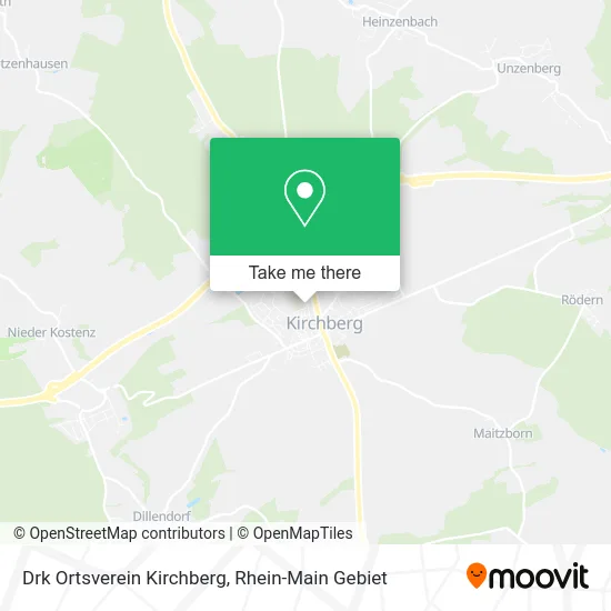 Карта Drk Ortsverein Kirchberg