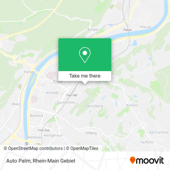 Карта Auto Palm