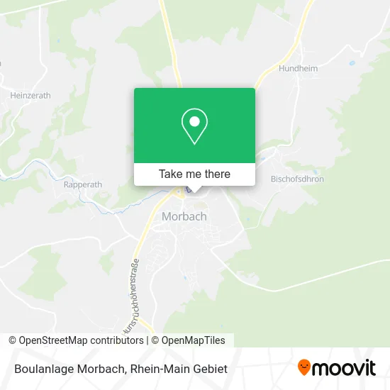 Карта Boulanlage Morbach