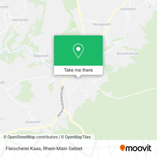 Карта Fleischerei Kaas