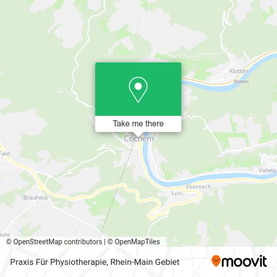 Карта Praxis Für Physiotherapie