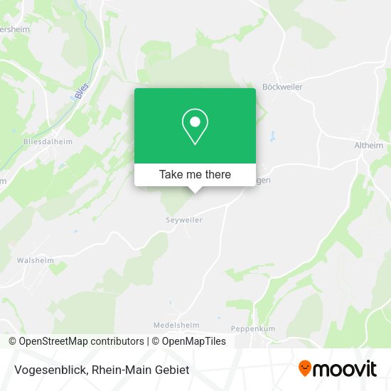 Карта Vogesenblick