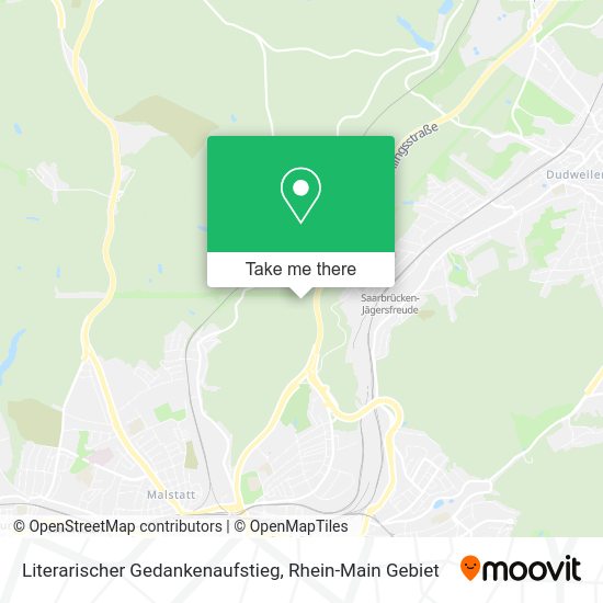 Карта Literarischer Gedankenaufstieg