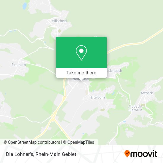 Карта Die Lohner's