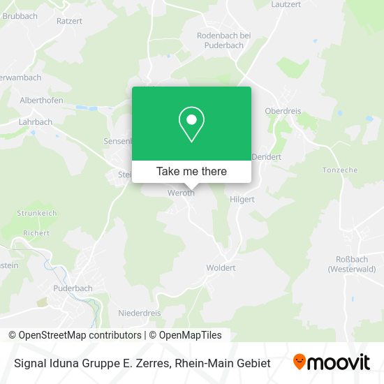 Карта Signal Iduna Gruppe E. Zerres