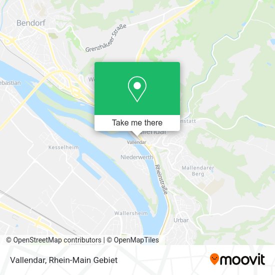 Карта Vallendar