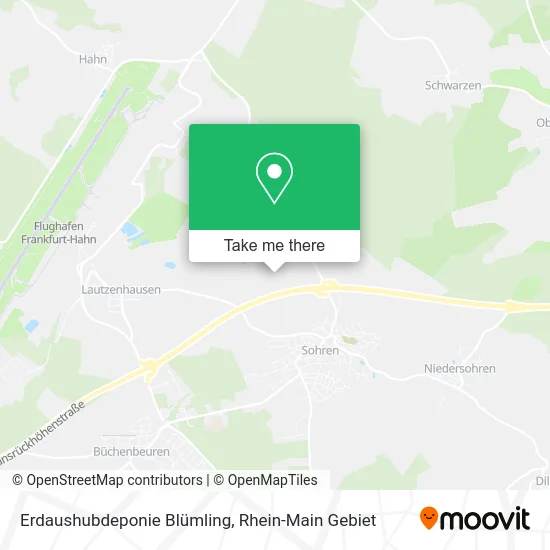 Карта Erdaushubdeponie Blümling