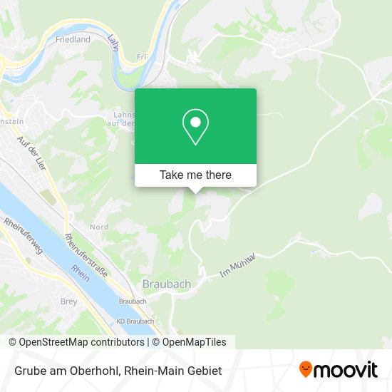 Карта Grube am Oberhohl