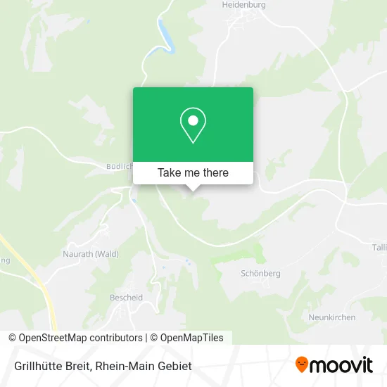 Карта Grillhütte Breit