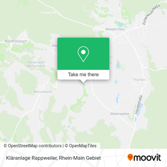 Карта Kläranlage Rappweiler