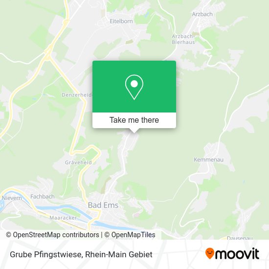 Карта Grube Pfingstwiese