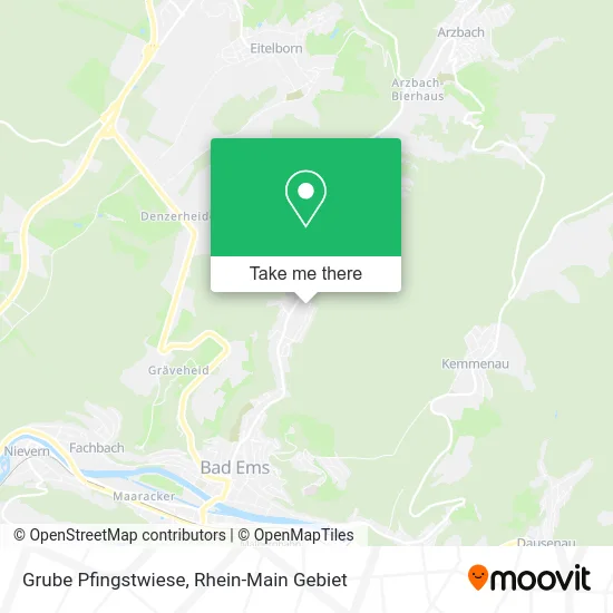 Карта Grube Pfingstwiese