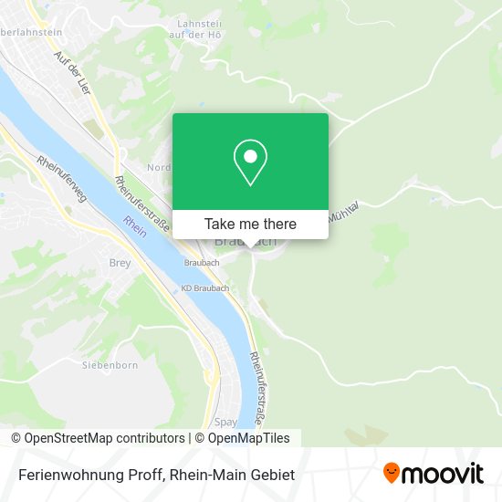 Карта Ferienwohnung Proff