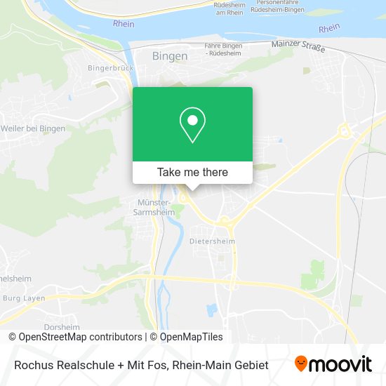Карта Rochus Realschule + Mit Fos