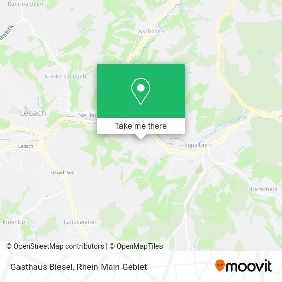 Карта Gasthaus Biesel