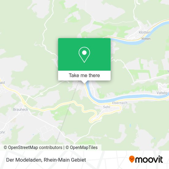 Der Modeladen map
