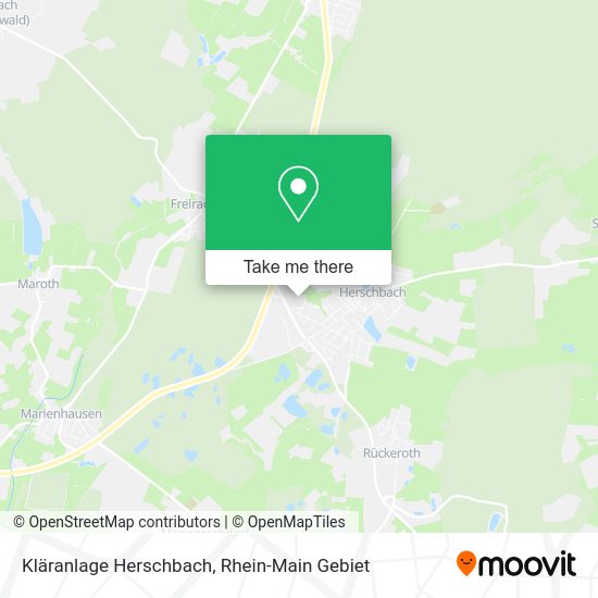 Карта Kläranlage Herschbach